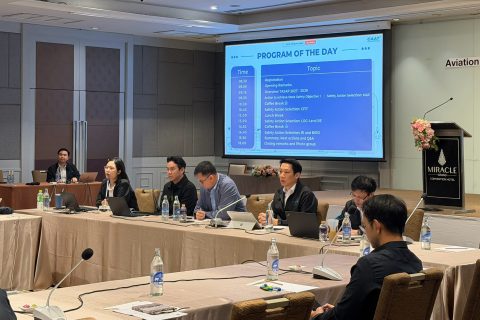 CAAT จัดประชุม Aviation Safety Focus Group ร่วมภาคอุตสาหกรรม ขับเคลื่อนแผนความปลอดภัยการบินของประเทศ