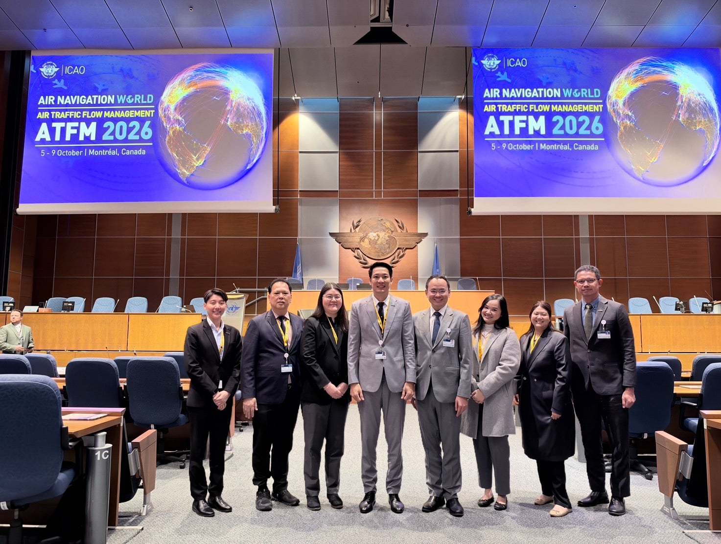 CAAT Participates in ICAO Air Navigation World 2026 to Prepare for New ATFM Requirements and Enhance Thailand’s Air Traffic Management